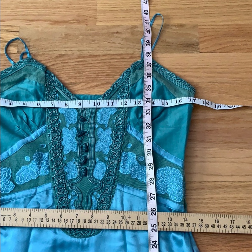 Boho Chic designer dress Silk - Picture 14 of 16